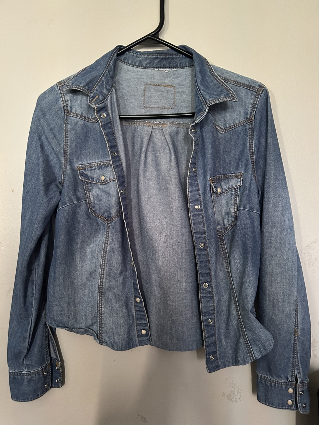 H&M Denim Button-Up Shirt