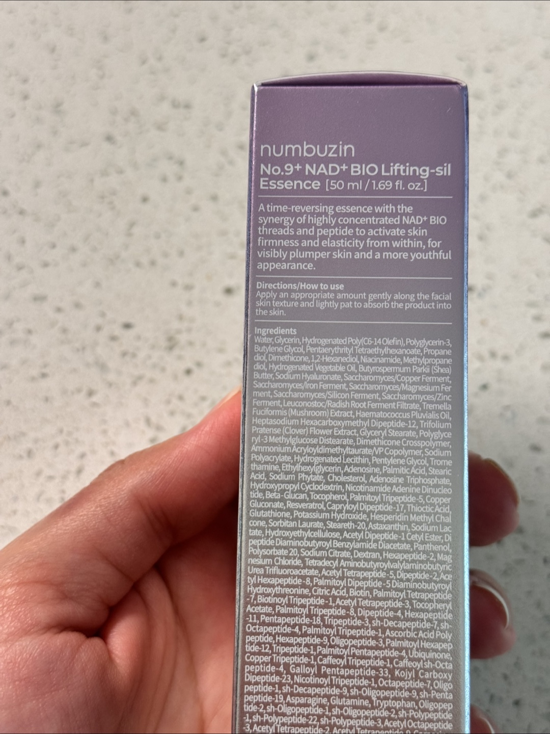 Numbuzin No.9+ NAD+ BIO Lifting-sil Essence - 50 ml - photo 4