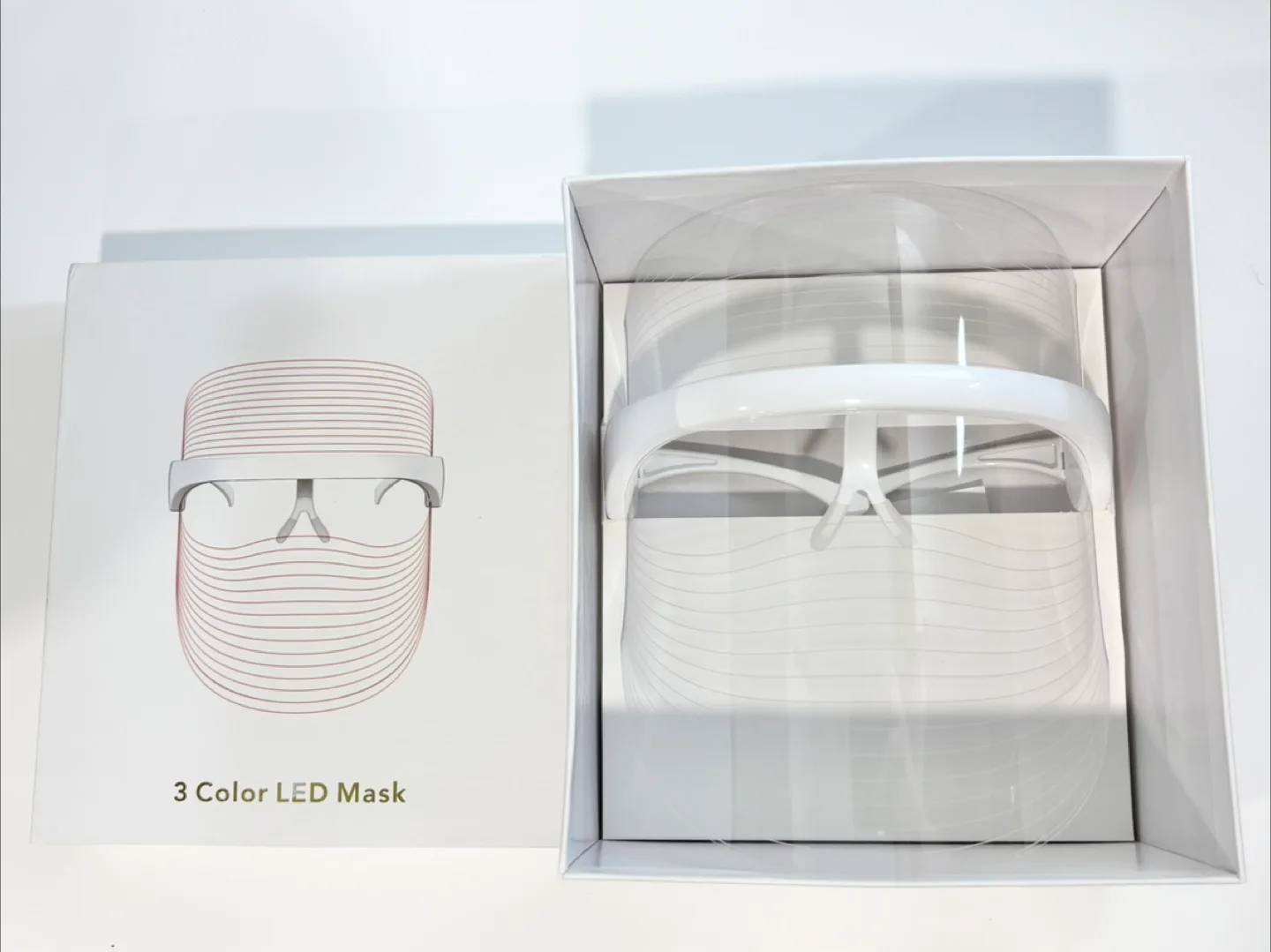 Led Face Mask Light Therapy, 3 Colors image indicator(2)