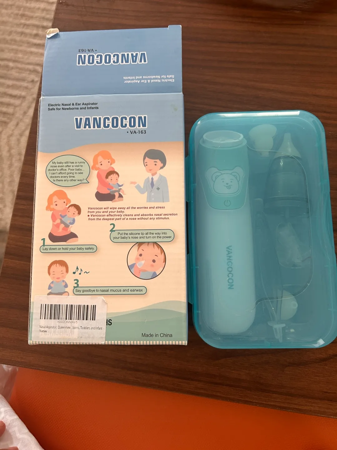 Vancocon Electric Nasal & Ear Aspirator for Infants image indicator(4)
