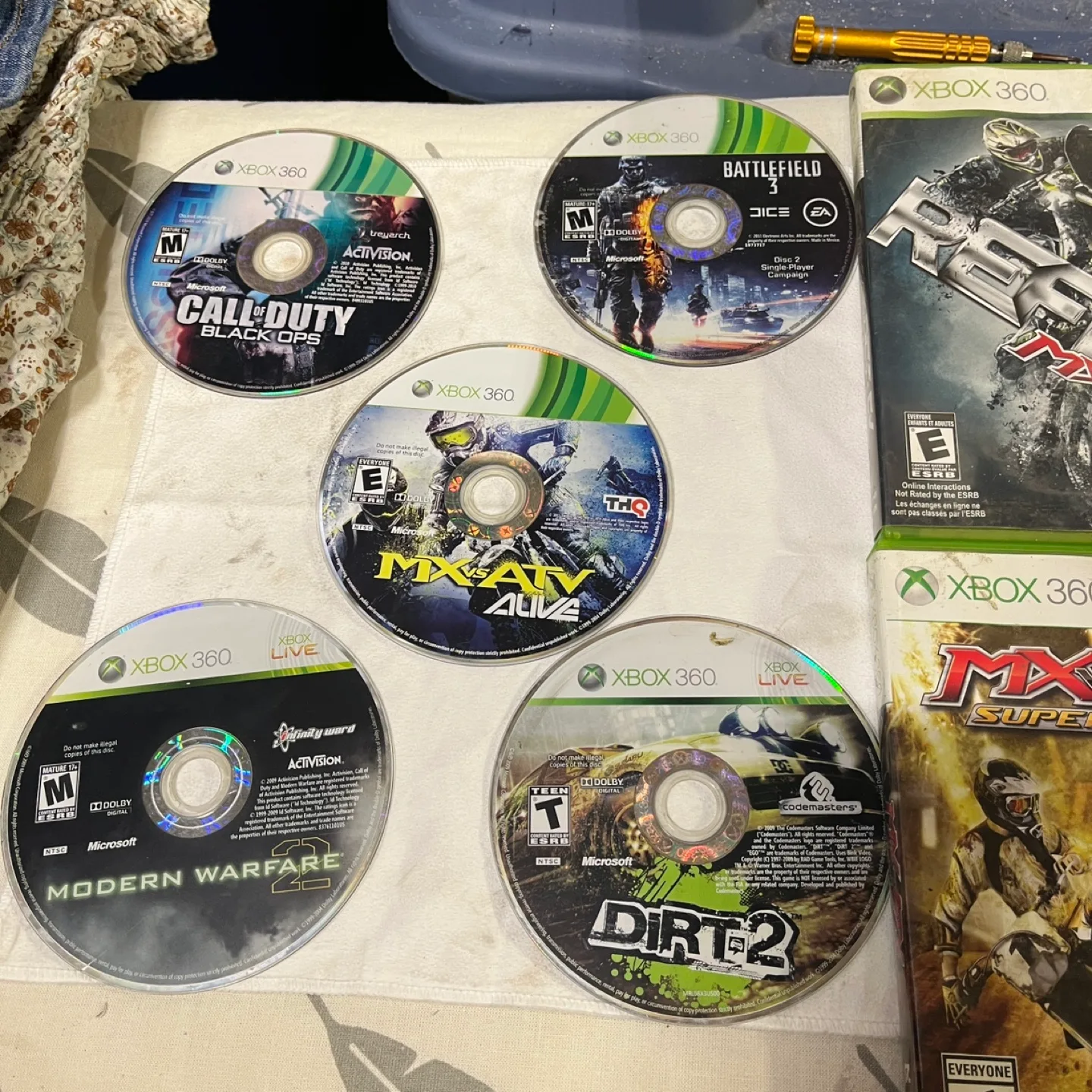 Xbox 360 Video Games 8 games thumbnail