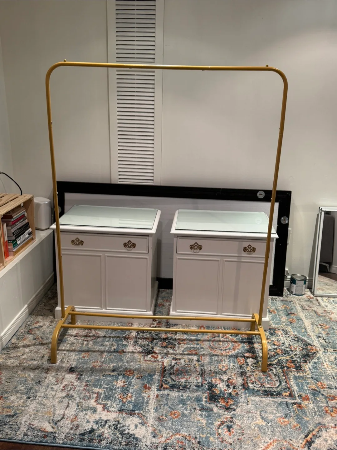 Sleek Gold Clothing Rack ✨ image indicator(4)