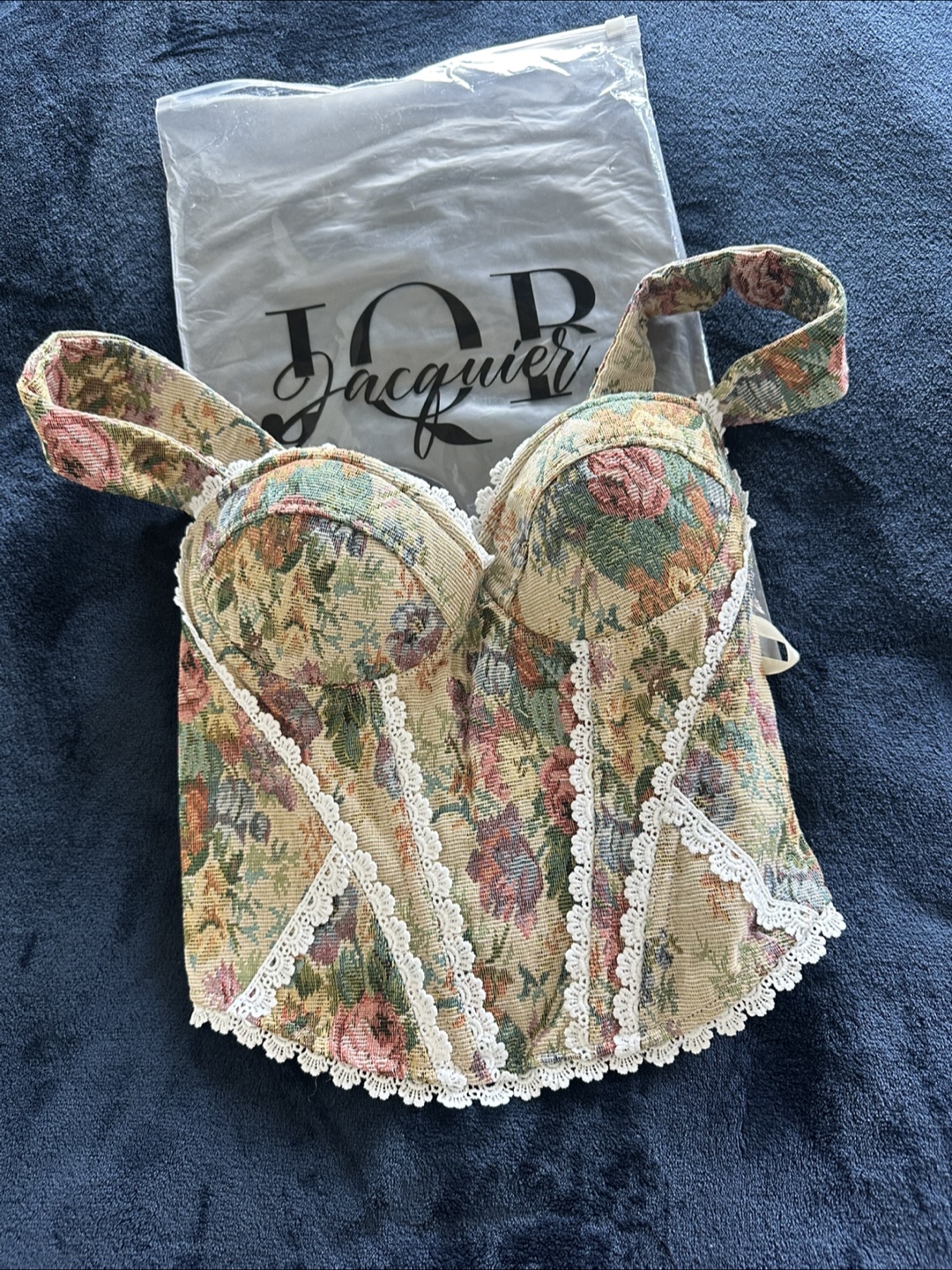 Jor Jacquier Floral Corset Top - photo 2