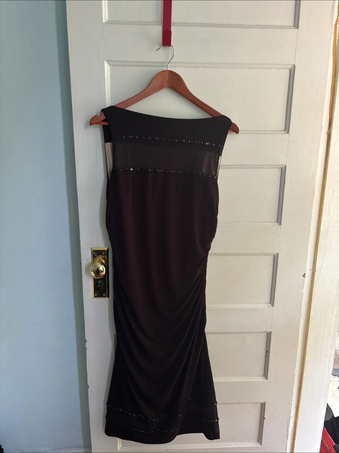 Elegant Brown Dress image indicator(2)