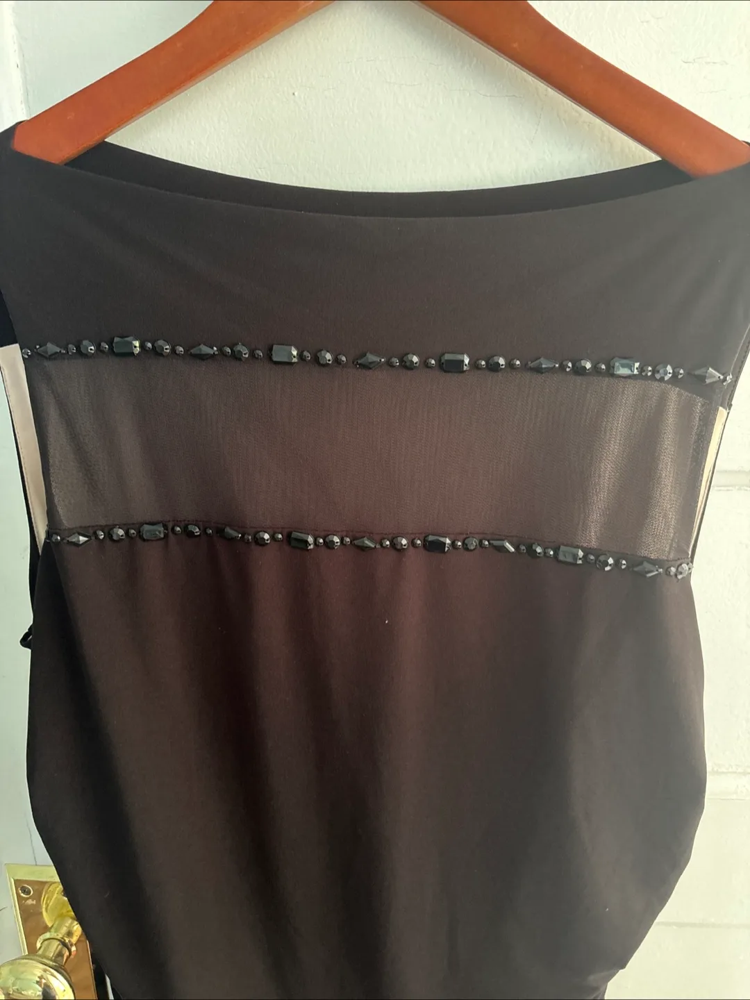 Elegant Brown Dress image indicator(4)