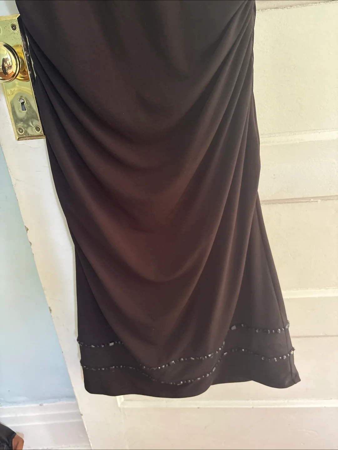 Elegant Brown Dress image indicator(5)