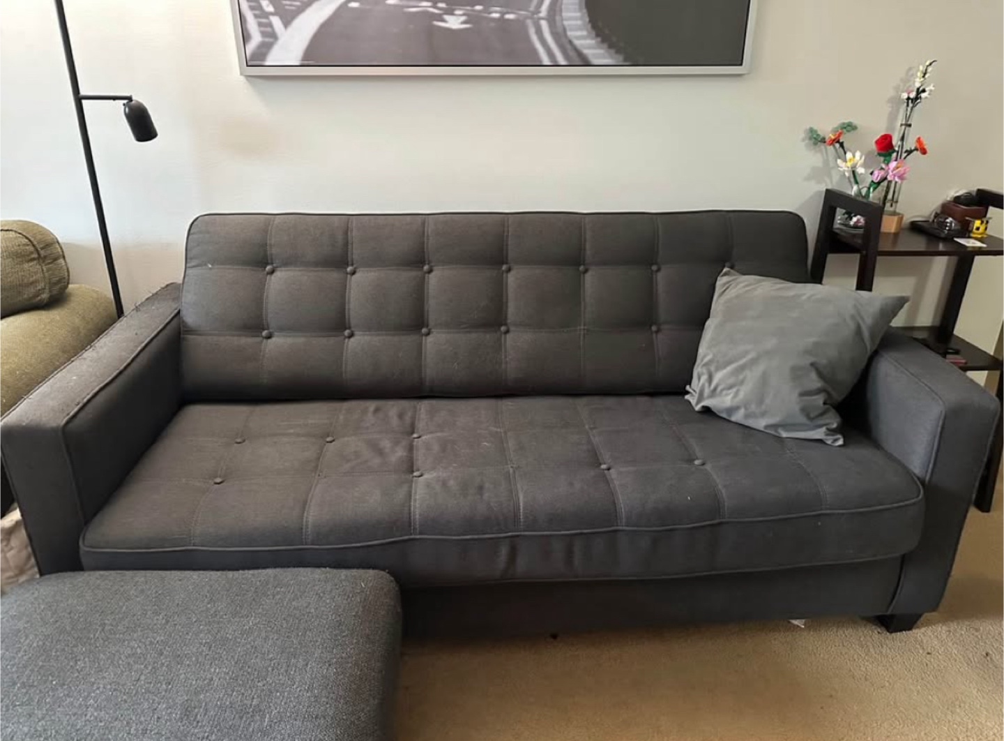Sofa Bed with Ottoman - photo 3