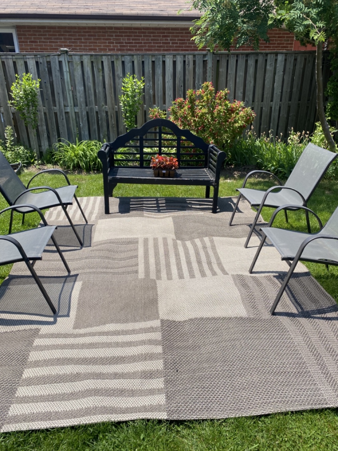Outdoor Area Rug Carpet (2 nos)