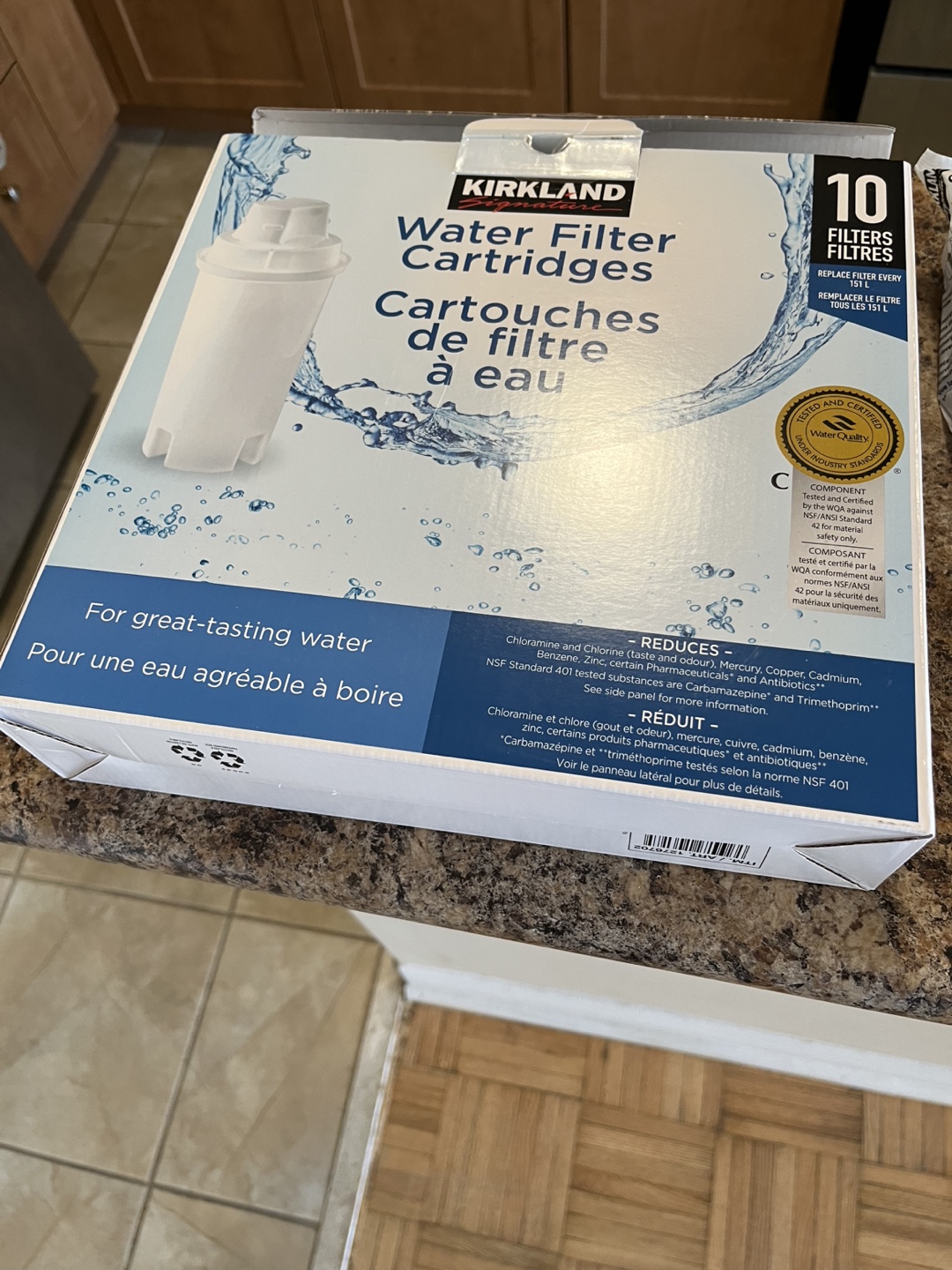Kirkland Water Filter Cartridges- Set of 7 Cartridges - photo 3
