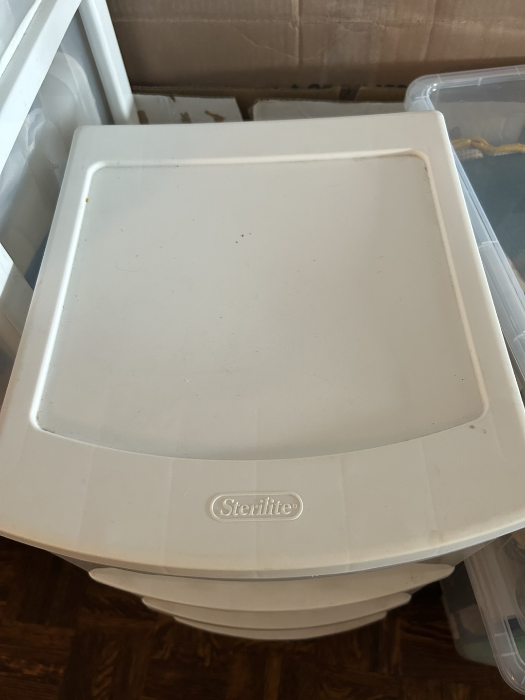 Sterilite 3-Drawer Plastic Storage Tower - photo 2