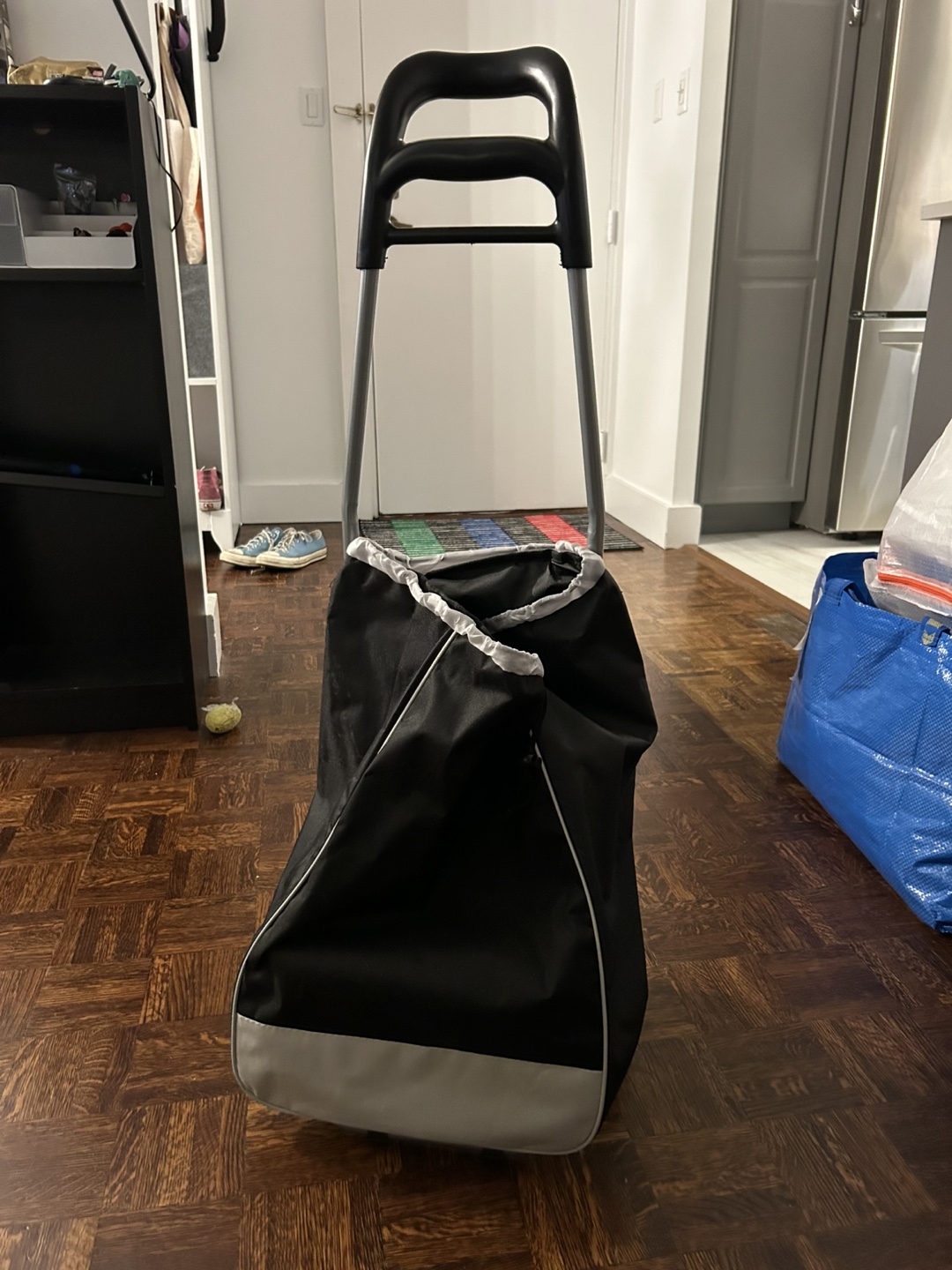 Foldable Rolling Utility Cart with Bag