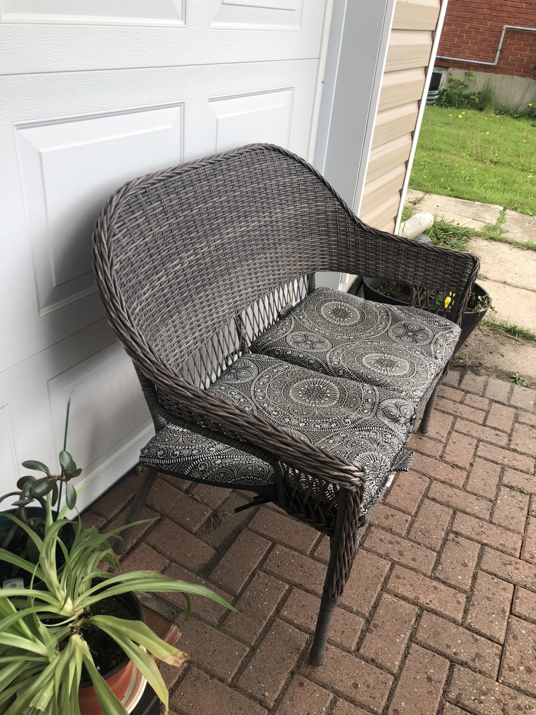 Love seat outside furniture canvas - photo 2