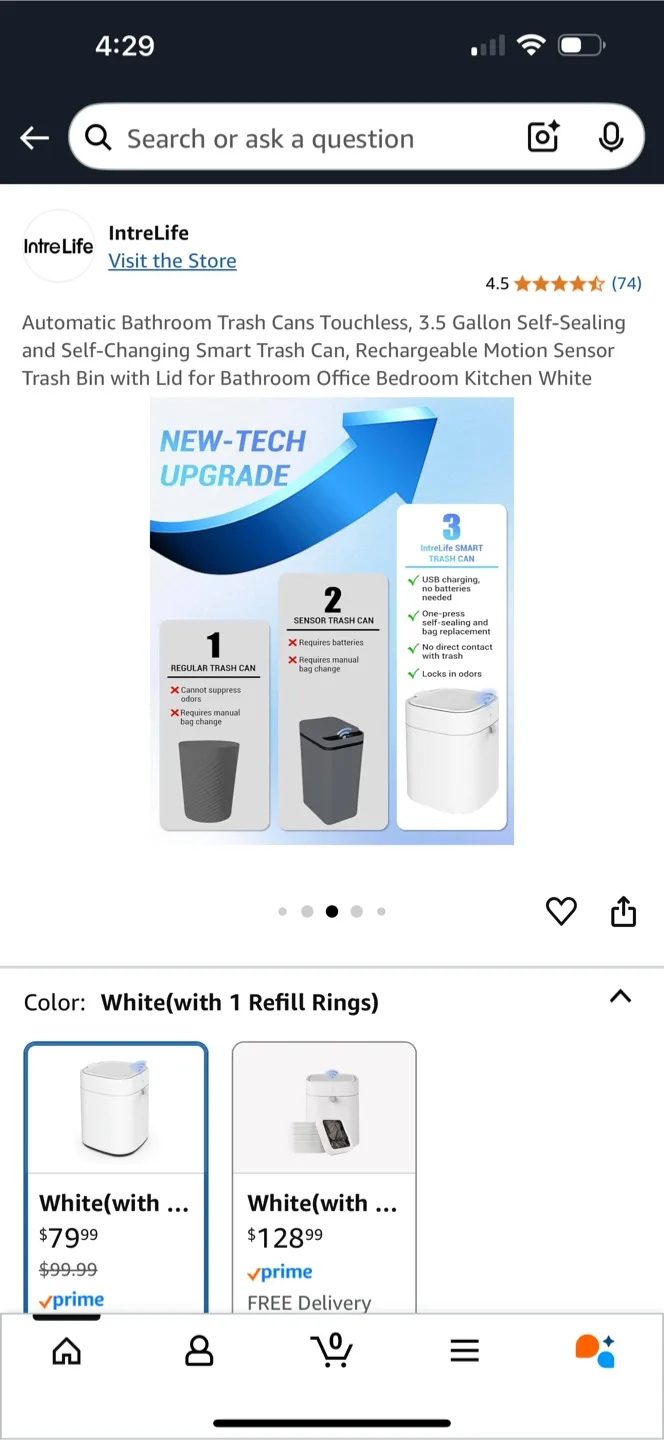 Intrelife smart trashcan image indicator(5)