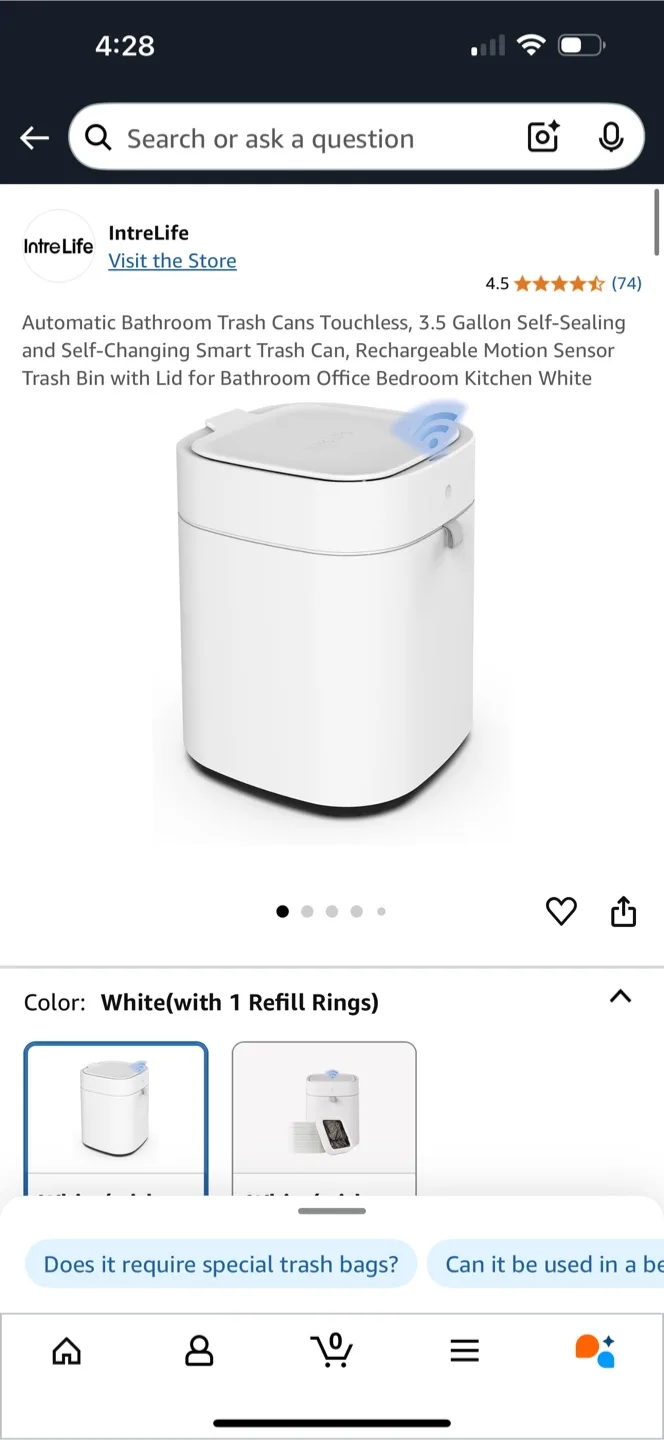 Intrelife smart trashcan image indicator(3)