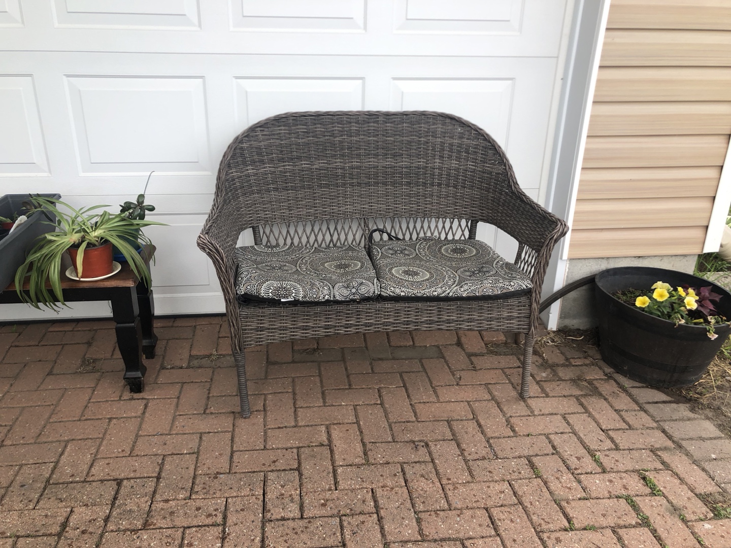 Love seat outside furniture canvas - photo 4
