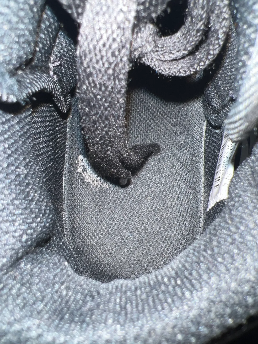 (Slightly Used) Black Air Force 1 (Triple Black) image indicator(6)