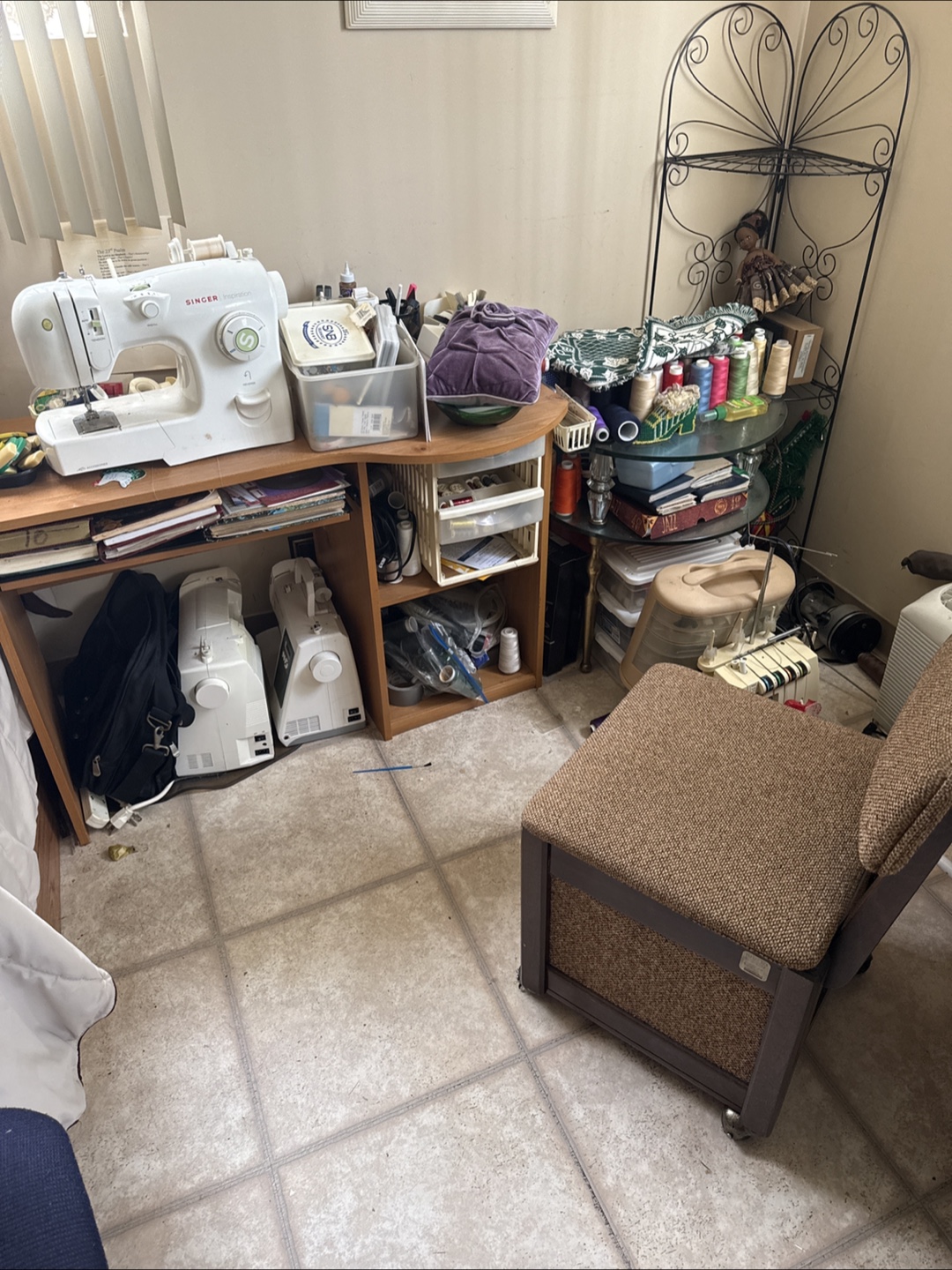 Sewing Machine Station EVERYTHING MUST GO!
