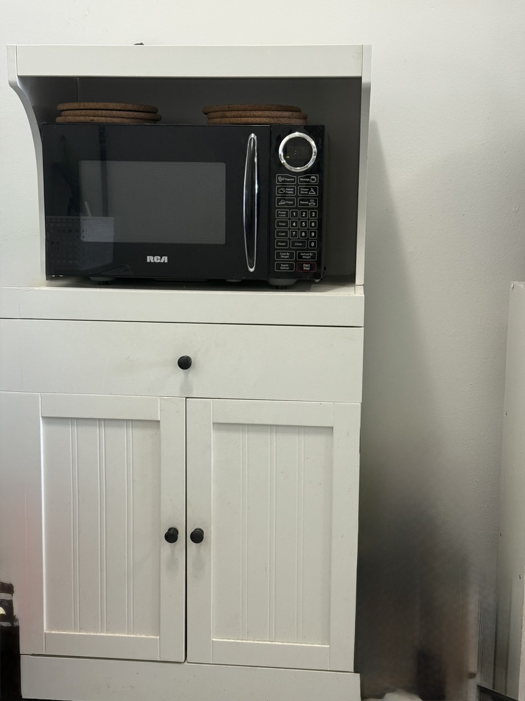 Microwave cart/stand with wheels for sale