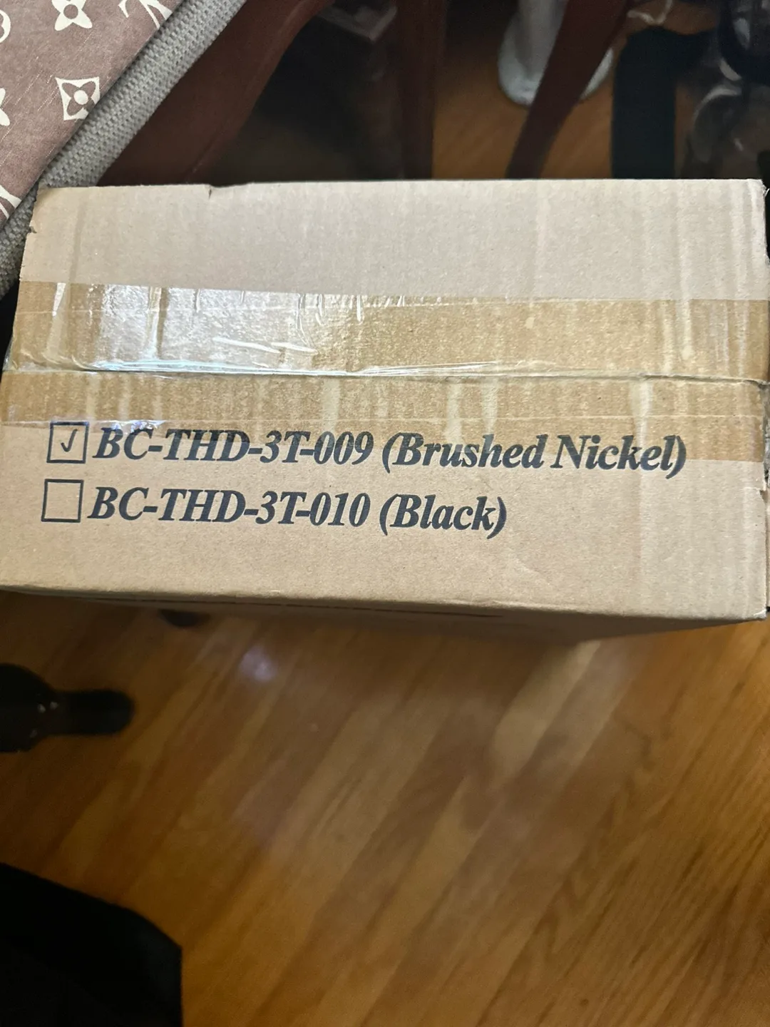 BRAND NEW  Bathroom Light Fixtures Over Mirror, Brushed Nickel image indicator(9)