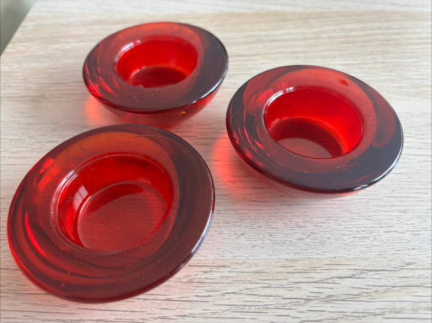Tea candle holder set of three thumbnail