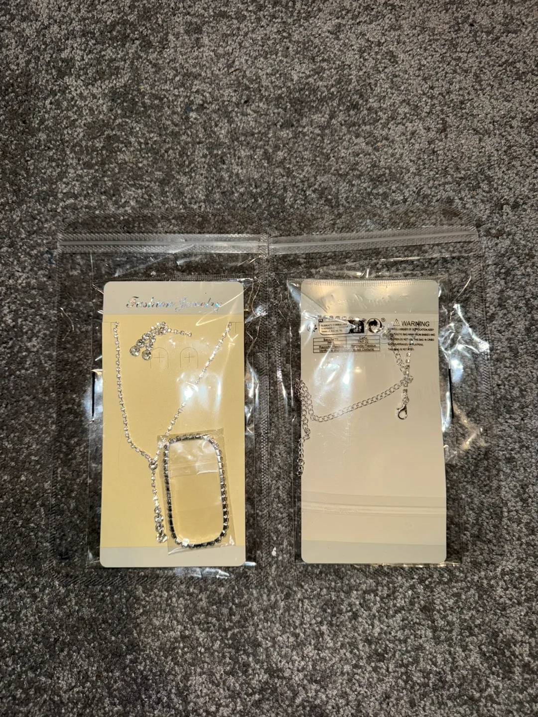 Silver Crystal Bridal/Prom Jewelry Set image indicator(5)