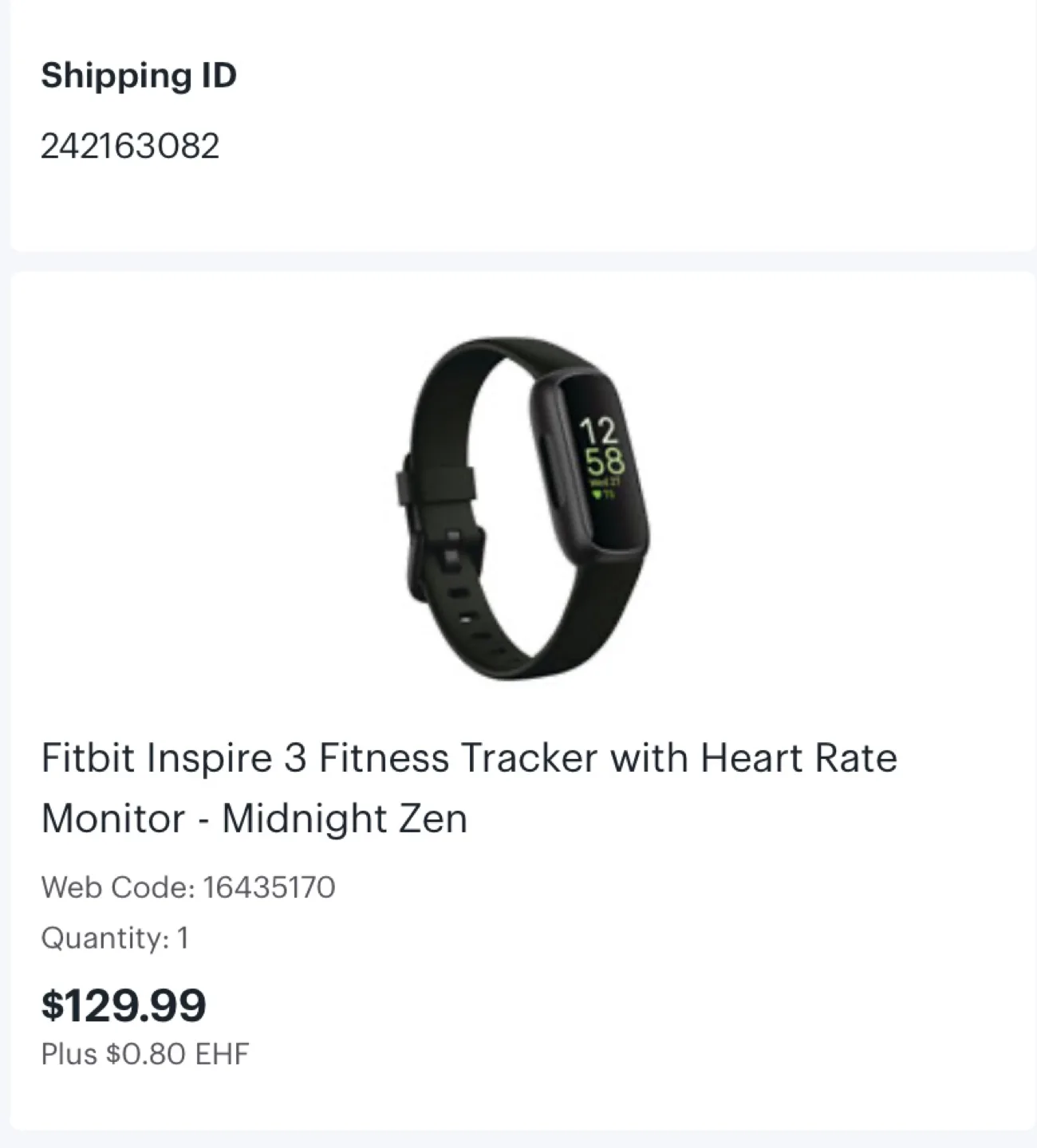 Fitbit Inspire 3 Fitness Tracker with Heart Rate Monitor image indicator(5)
