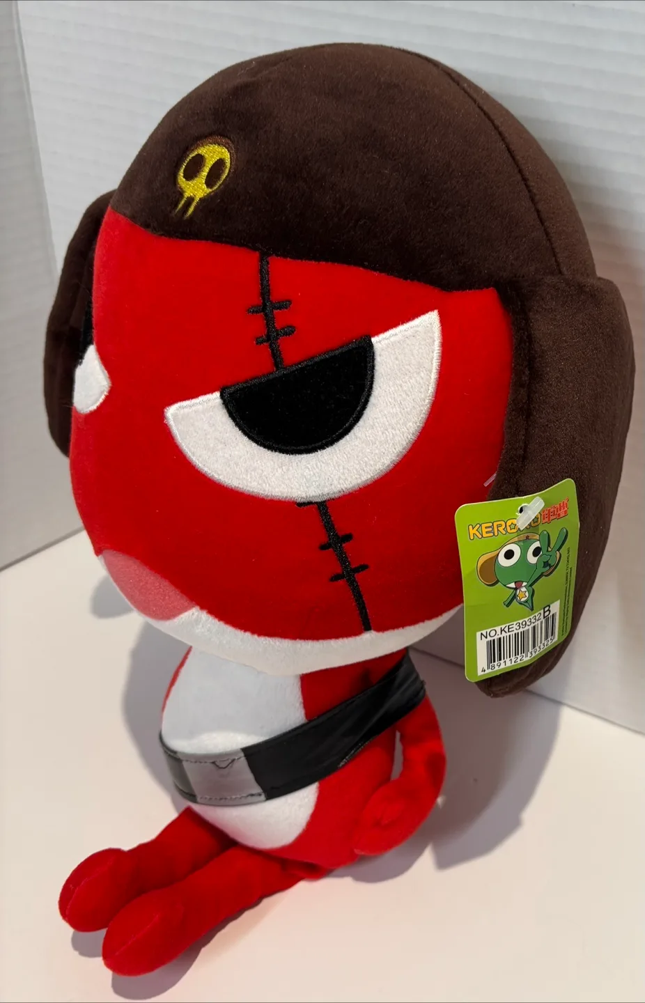 Keroro Giroro Plush Strap Korea- Collectible w/ Tag 14” image indicator(2)