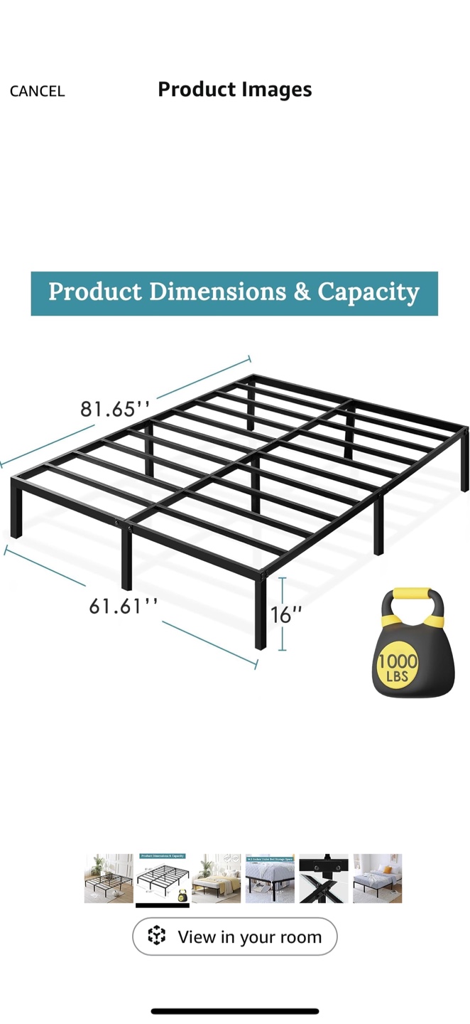 Metal bedframe - photo 2
