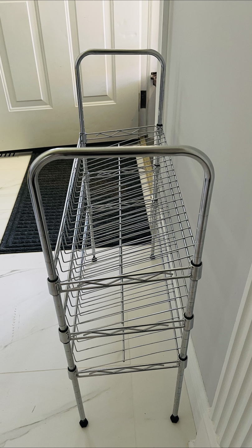 Chrome Shelving shoe rack - photo 2