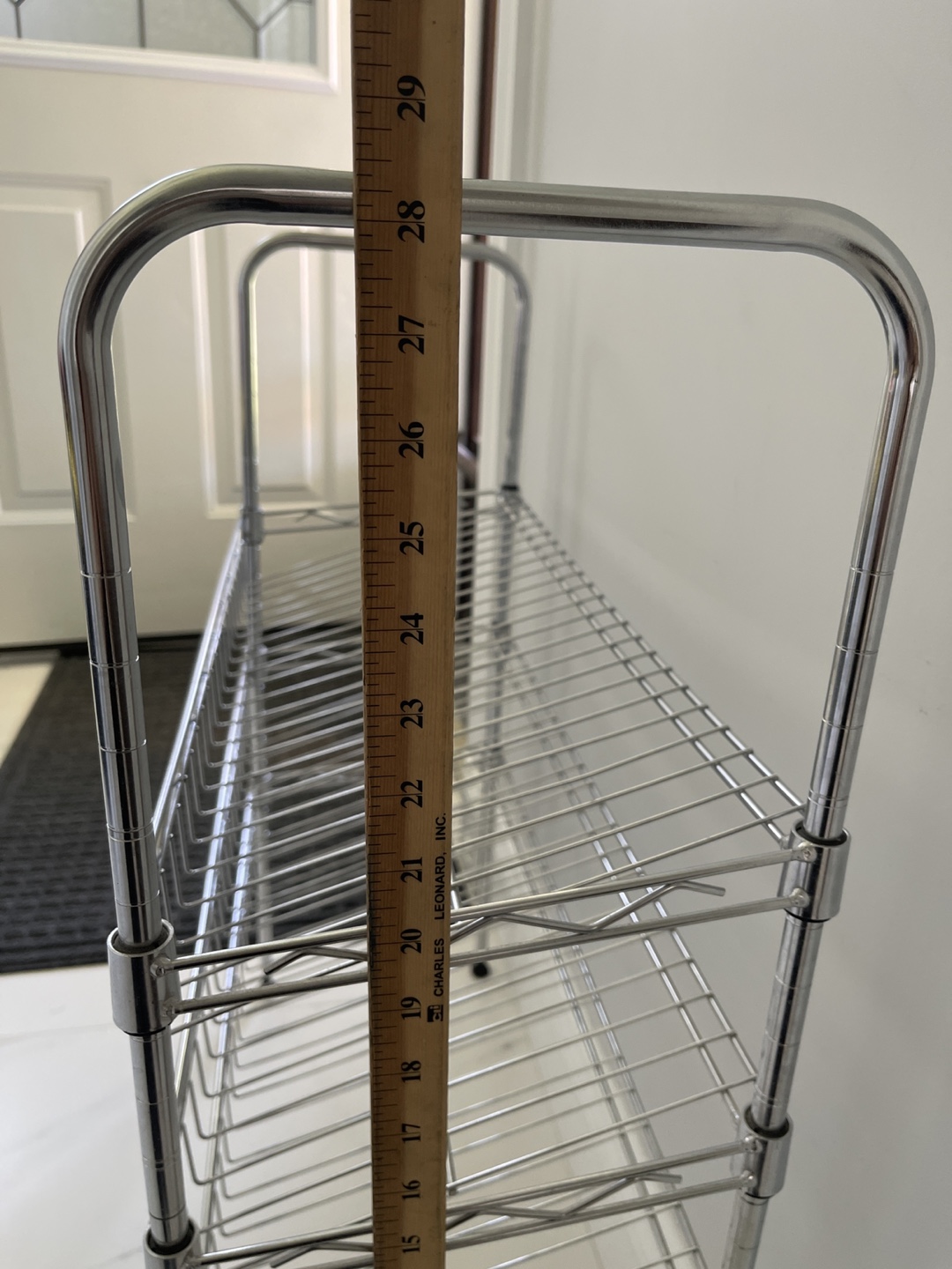 Chrome Shelving shoe rack - photo 4