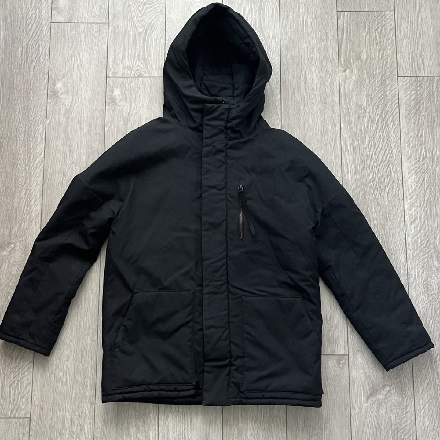 Oak + Fort Black Jacket Woman's XS