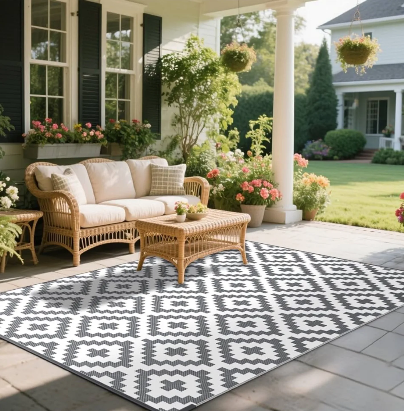 Outdoor Patio Mat - 8x10 thumbnail