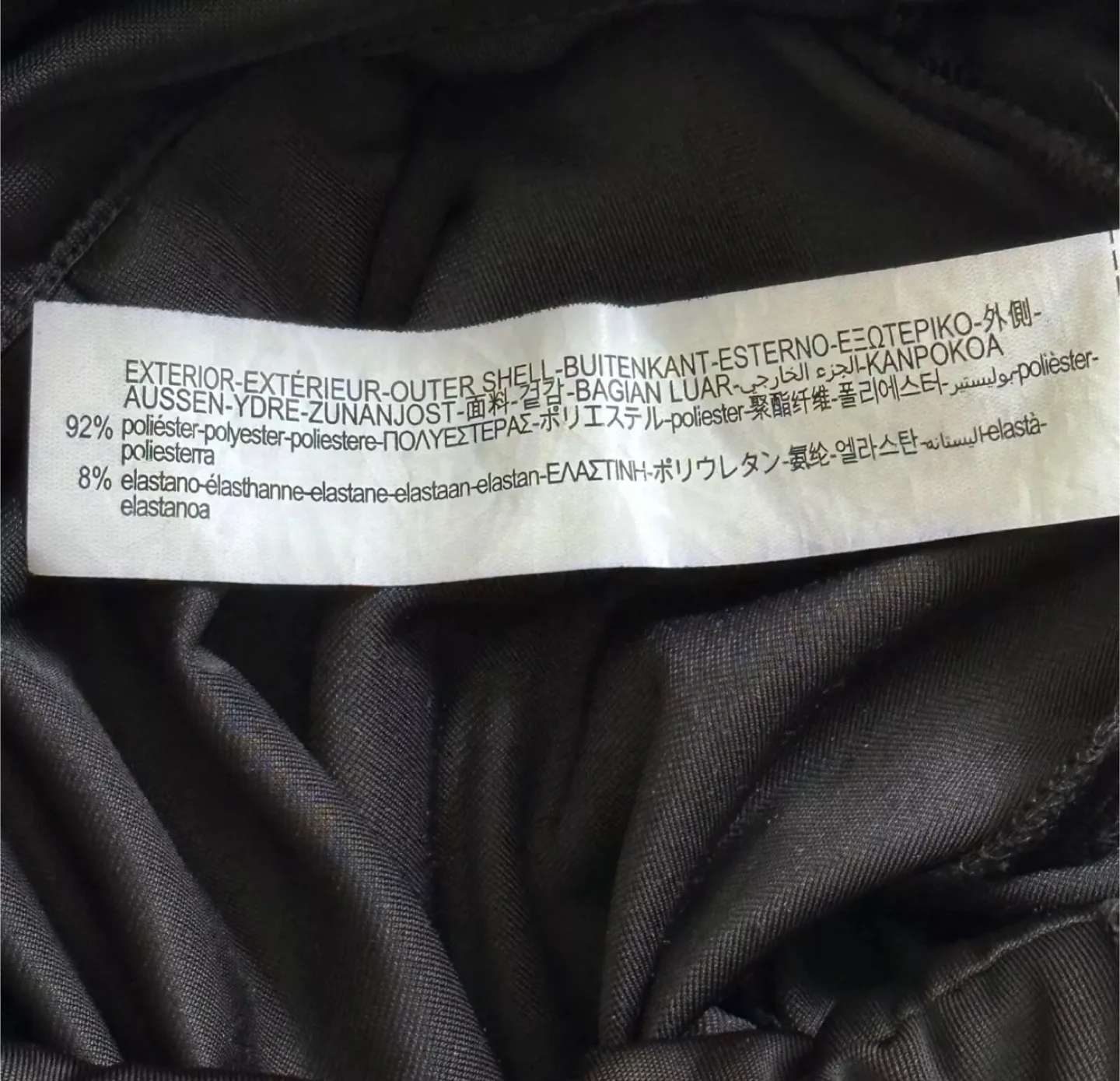 ZARA Velvet Jumpsuit Long sleeve flare leg Black Women’s size L image indicator(9)