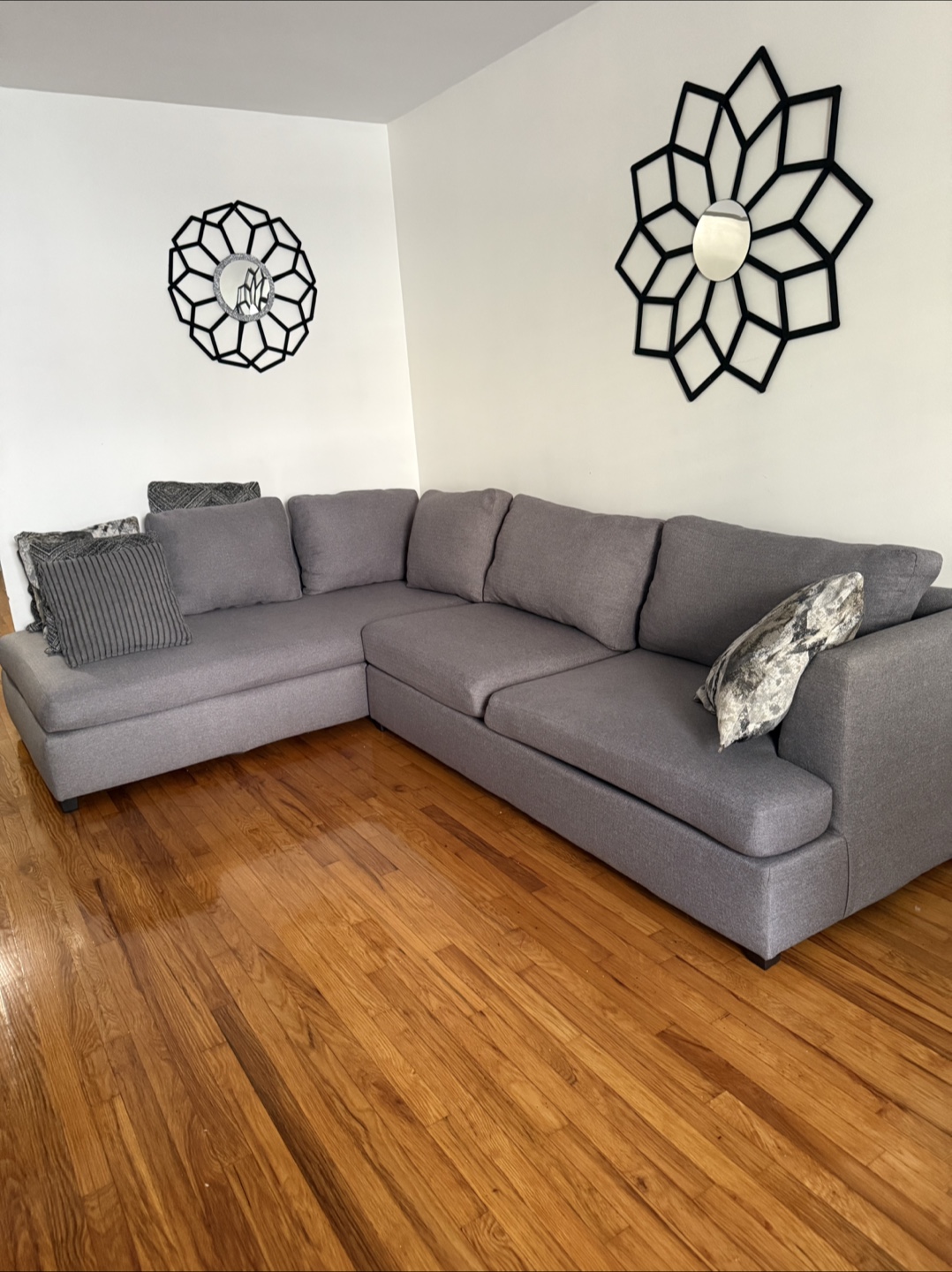 Gray Sectional Sofa - photo 2