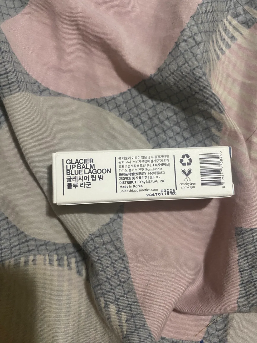 Unleashia Glacier Lip Balm - Blue Lagoon image indicator(2)