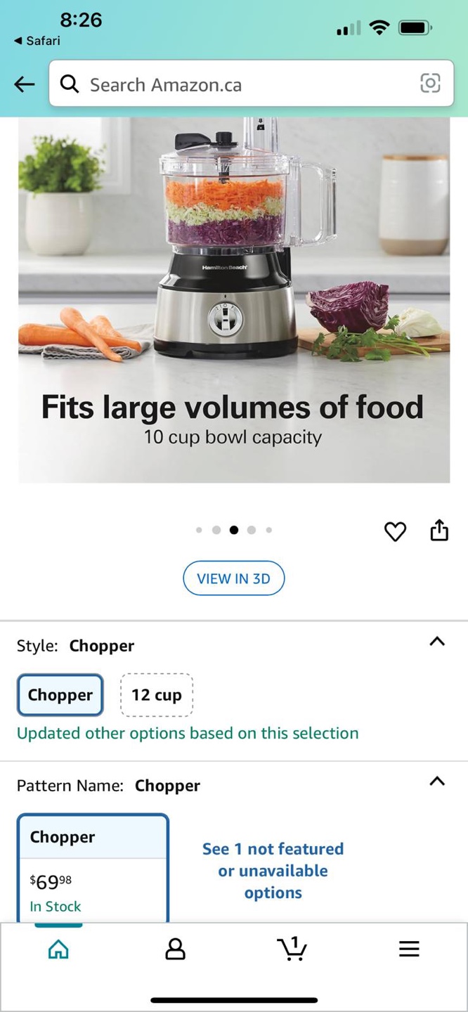 Hamilton Beach Food Processor - photo 2