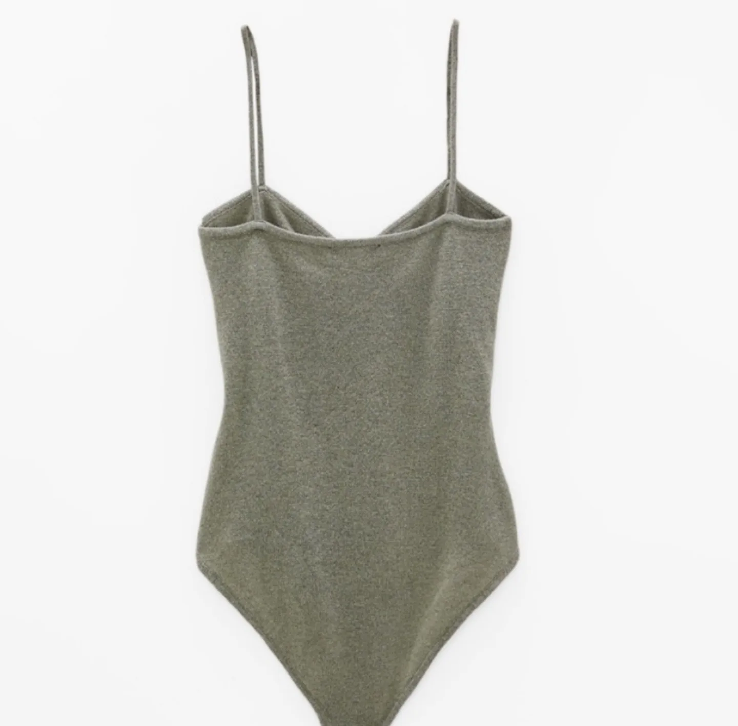 Zara! Body Suit with Thin Straps 100% cashmere! image indicator(5)