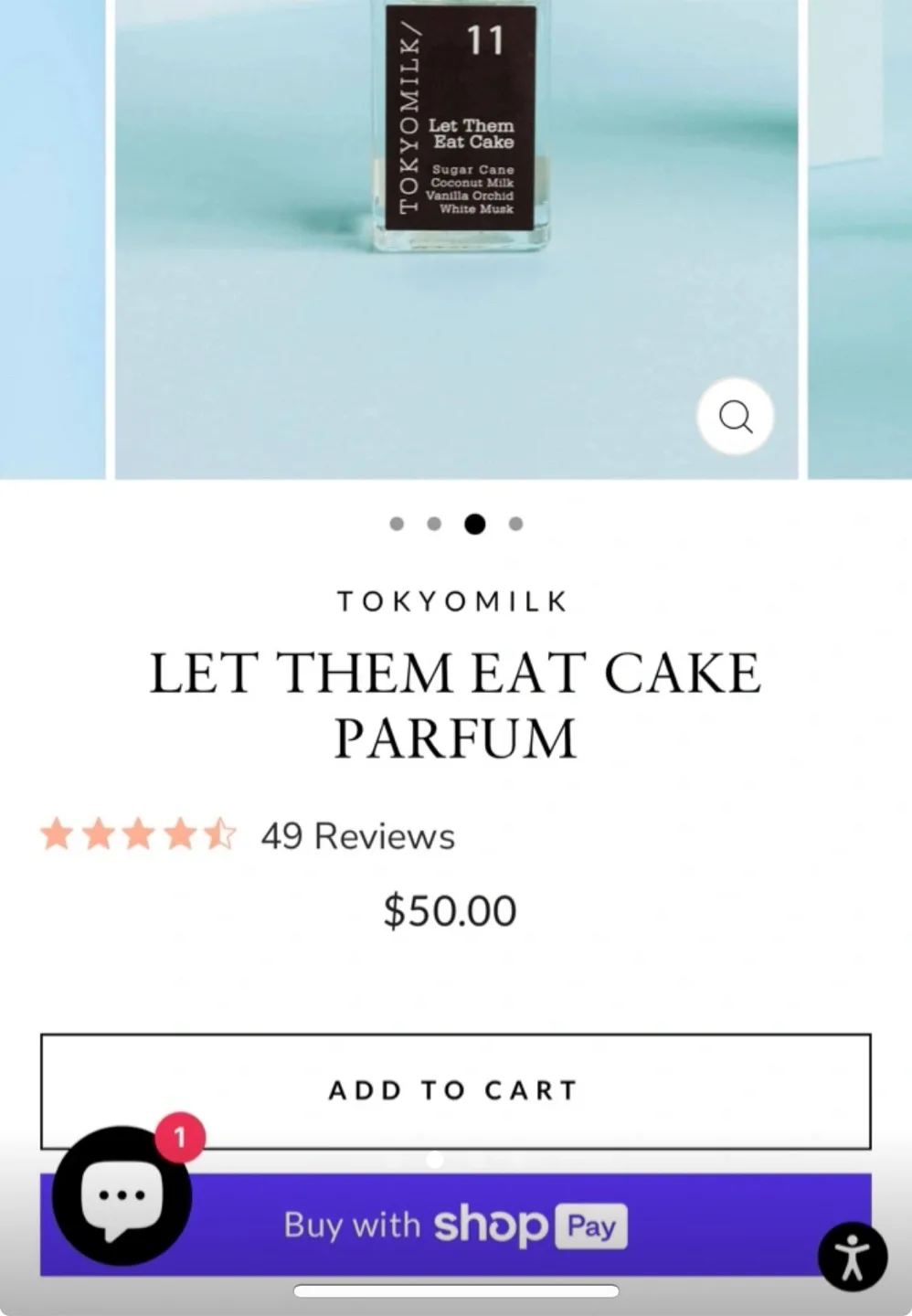 🍓NEW! Famous TOKYO MILK LET THEM EAT CAKE PARFUM image indicator(5)