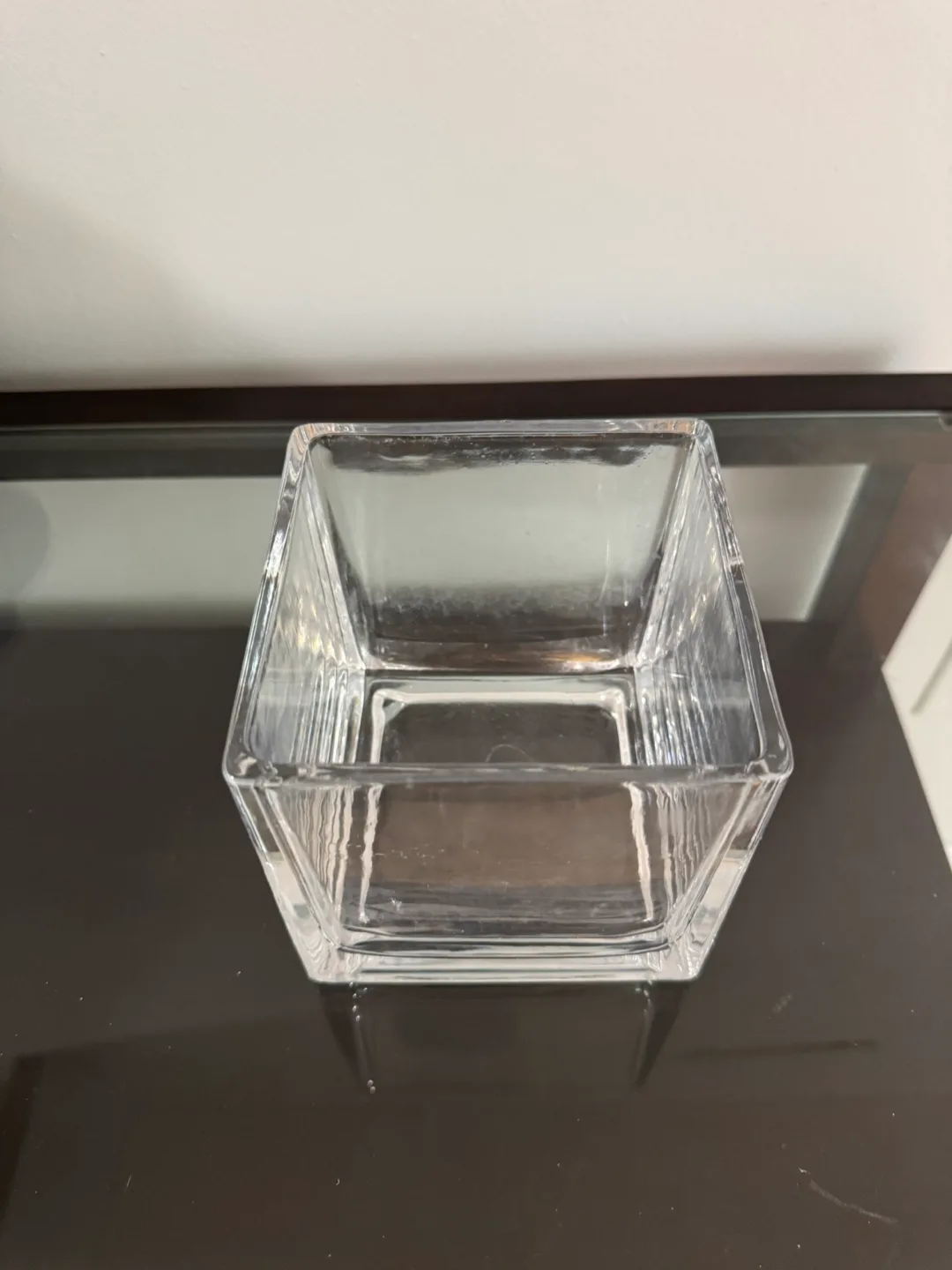 Square Glass Decorative Bowl thumbnail