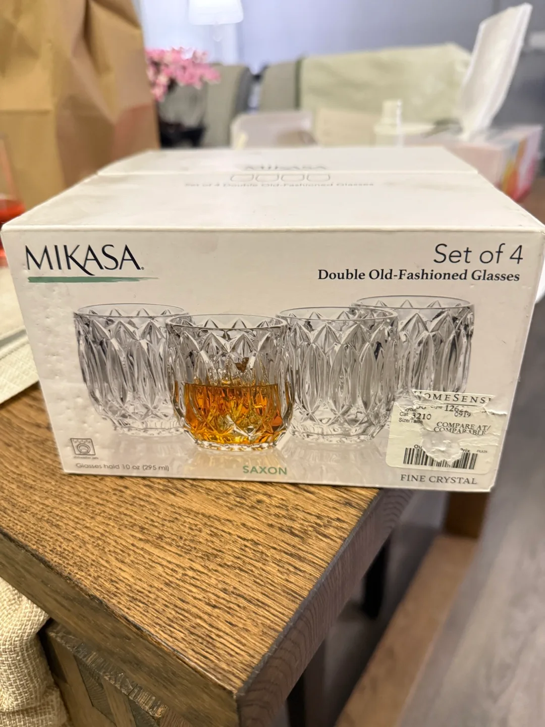 Mikasa Set of 4 Double Old-Fashioned Glasses thumbnail