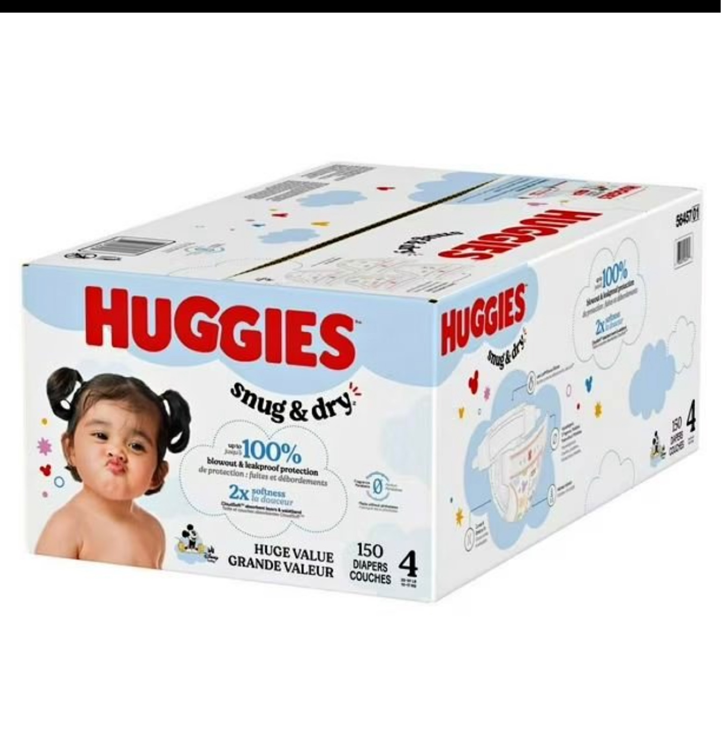 Huggies Snug & Dry Diapers size 4