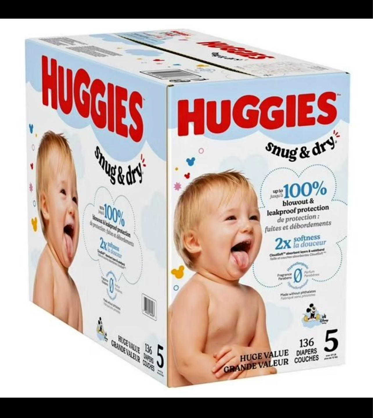Huggies Snug & Dry Diapers -size 5
