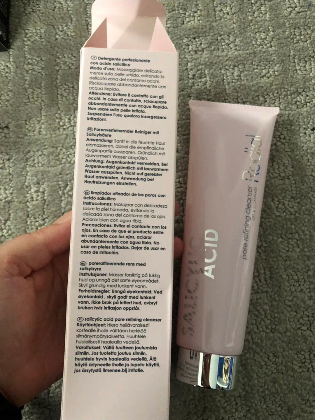 Rodial pore refining cleanser 4.9oz SALICYLIC ACID image indicator(3)