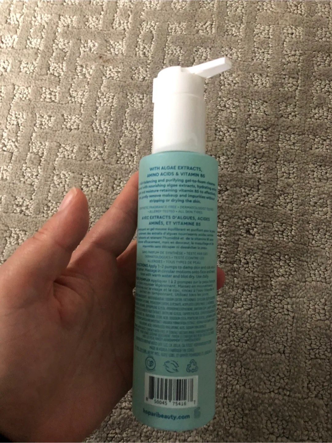 KOPARI Marine clean purifying gel cleanser 5oz image indicator(2)