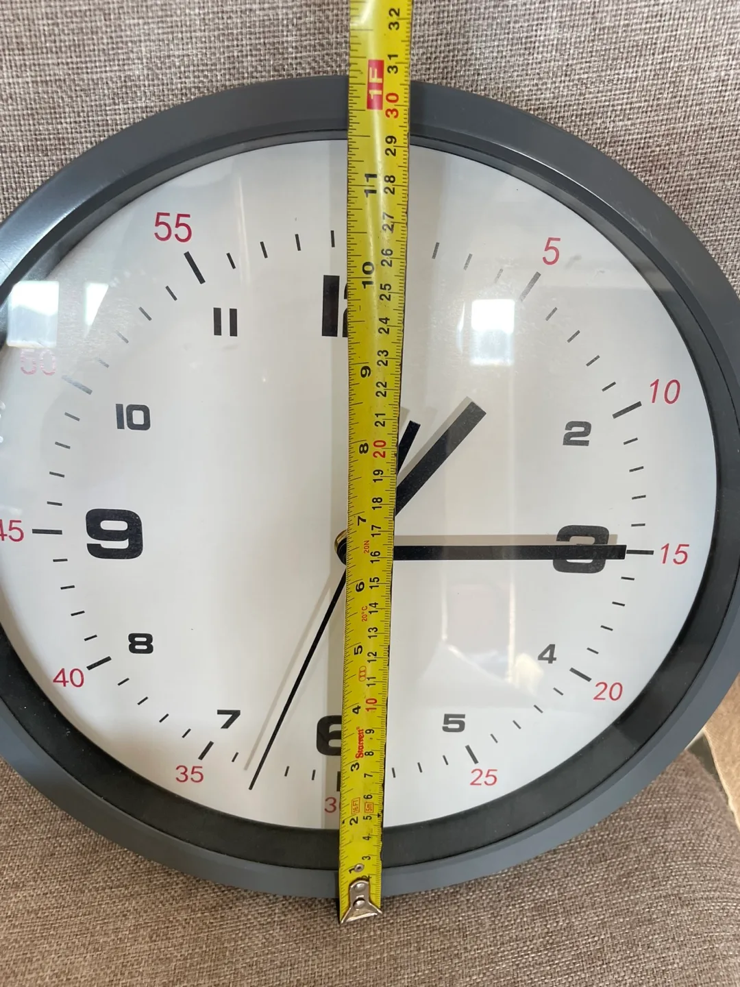 New Grey wall clock thumbnail