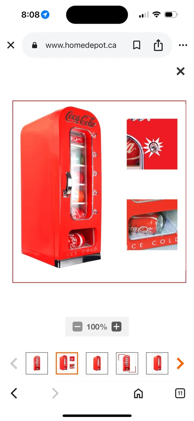 Coca-Cola Retro Fridge image indicator(6)