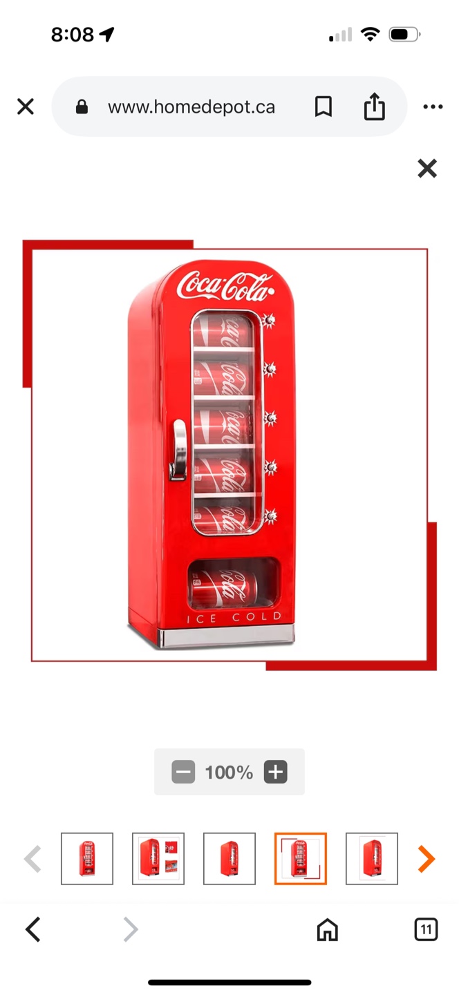 Coca-Cola Retro Fridge - photo 4