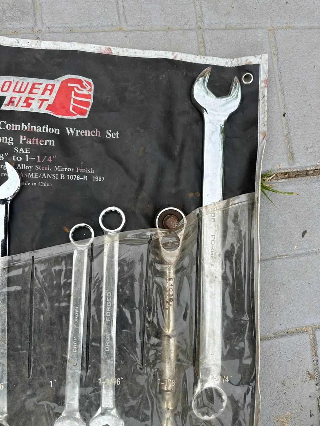 Power Fist 14PCS Combination Wrench Set - Long Pattern image indicator(2)