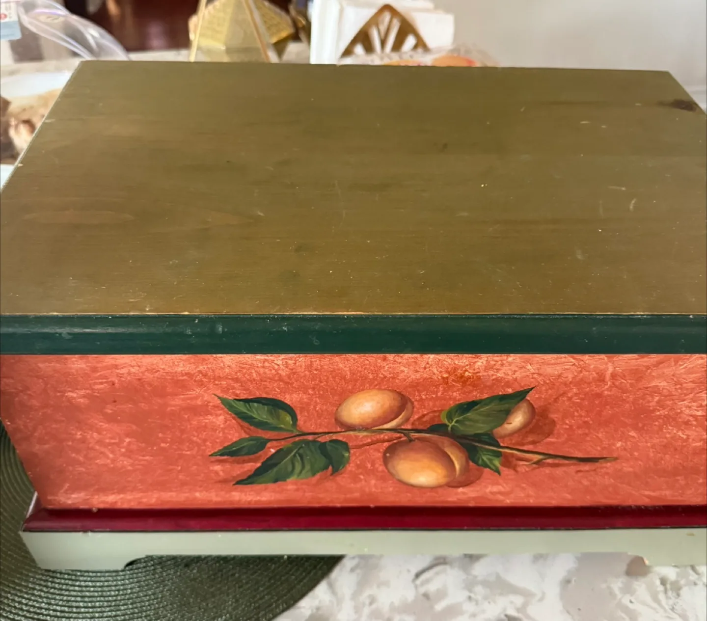 Wooden bread or Storage Box thumbnail