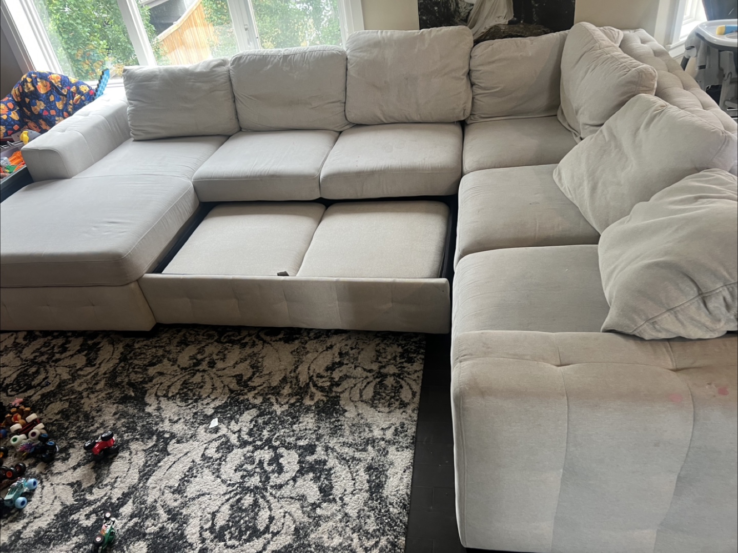 Sectional Sofa with Storage - photo 3